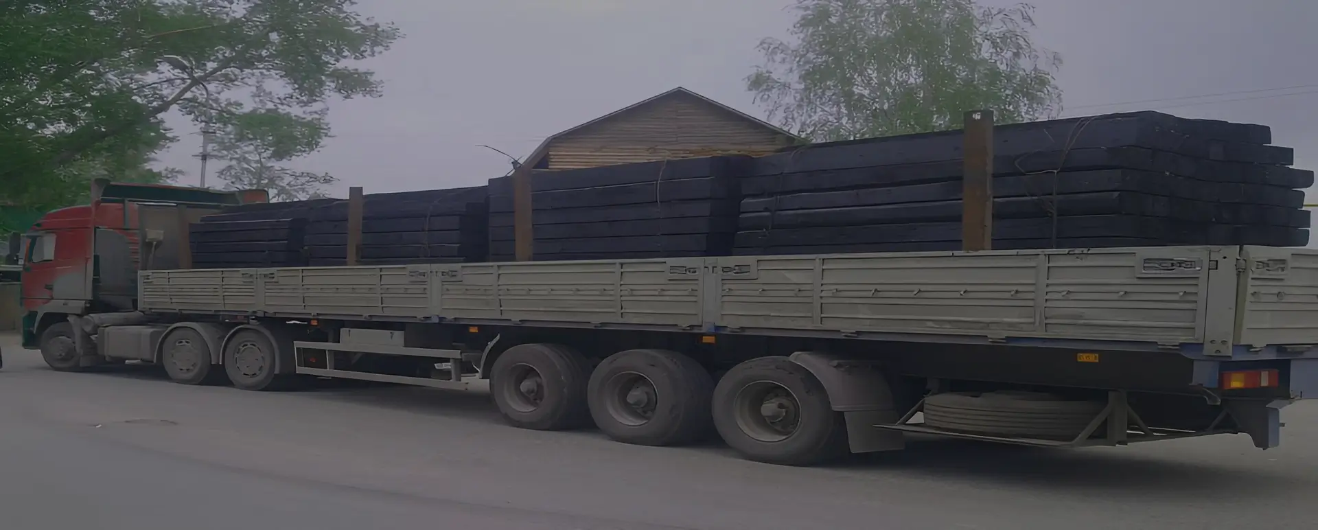Сервис от транспортной компании по доставке шпал по России из Мухоршибиря автотранспортом